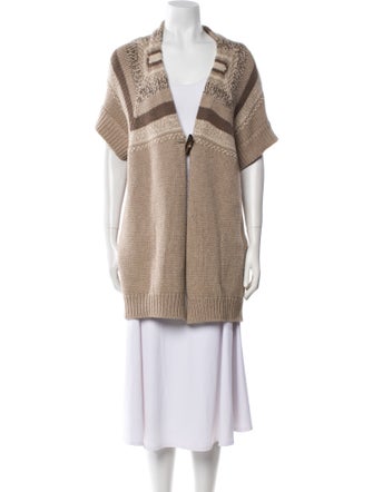 Brunello Cucinelli Wool V-Neck Sweater