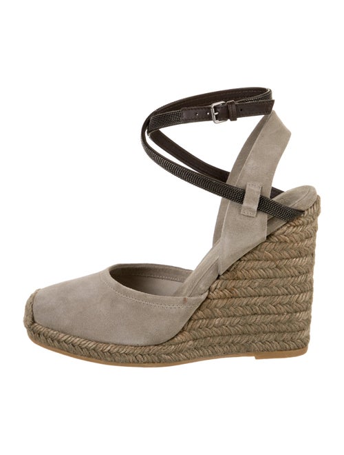 Brunello Cucinelli Monili Leather Pumps