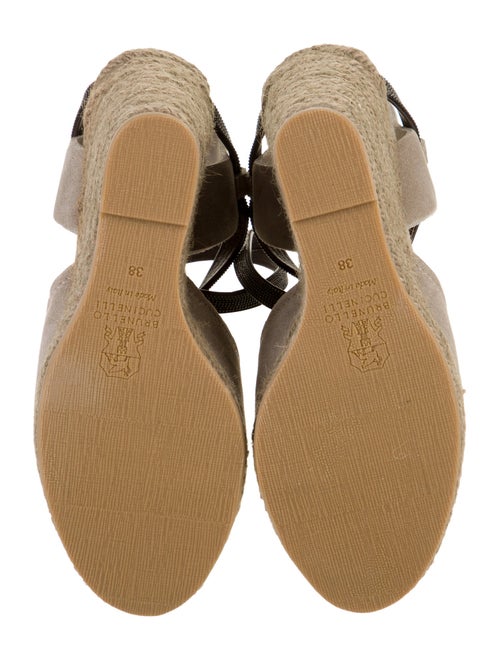 Brunello Cucinelli Monili Leather Pumps