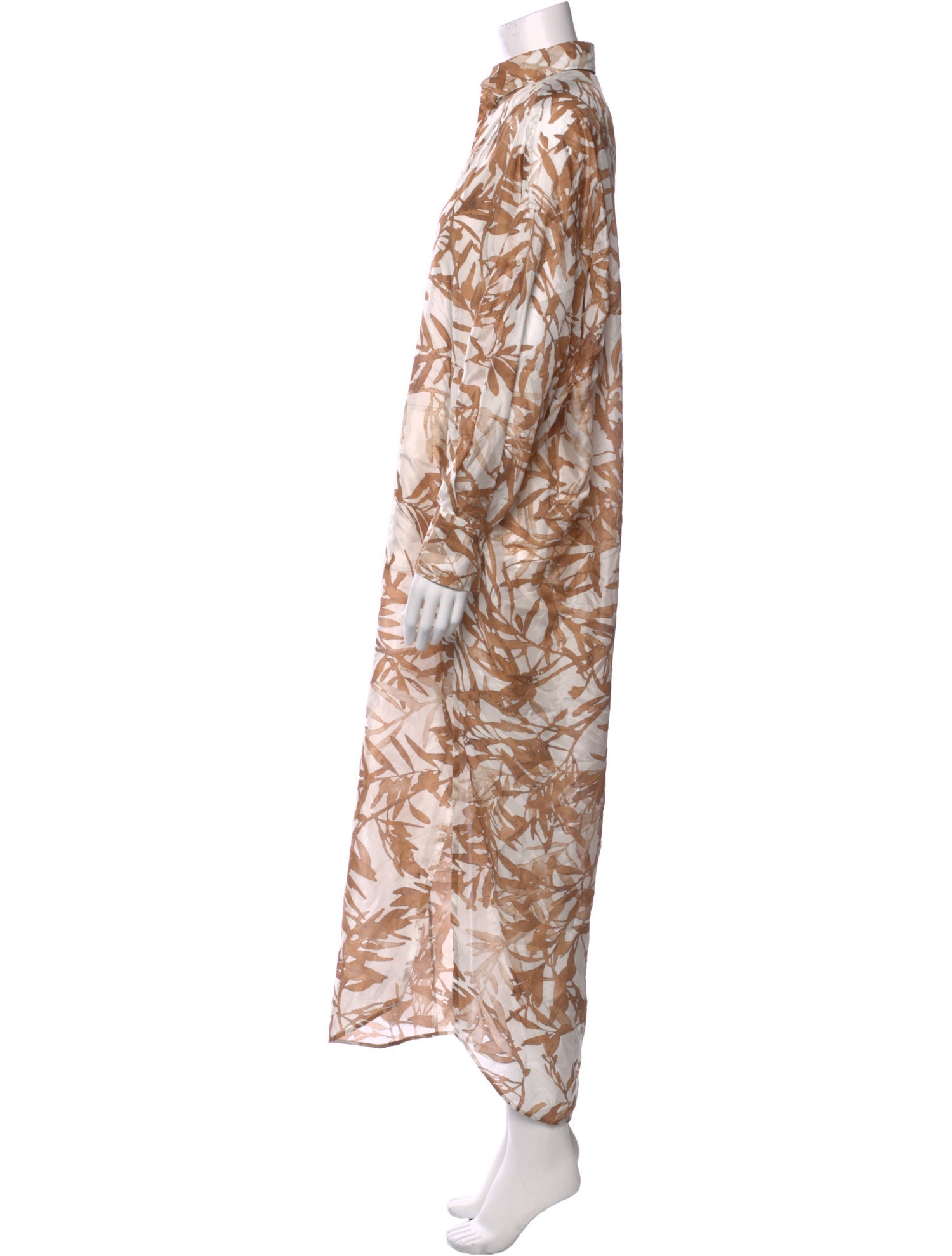 Brunello Cucinelli Silk Long Dress