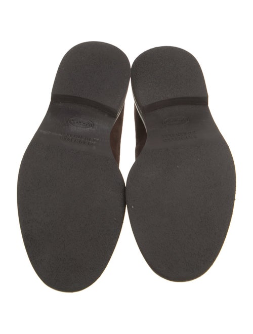 Brunello Cucinelli Suede Lasercut Accents Brogues