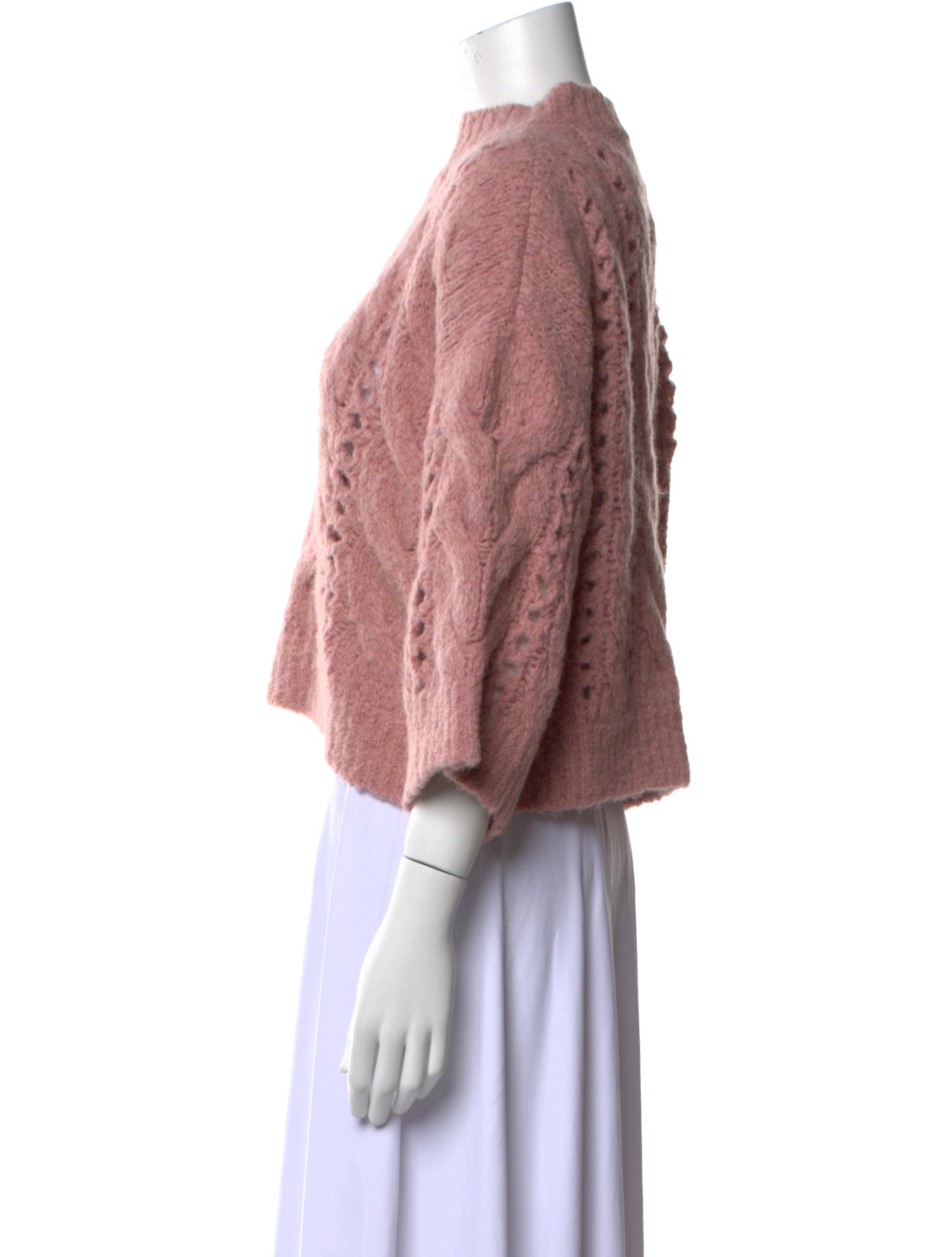 Brunello Cucinelli Alpaca Mock Neck Sweater