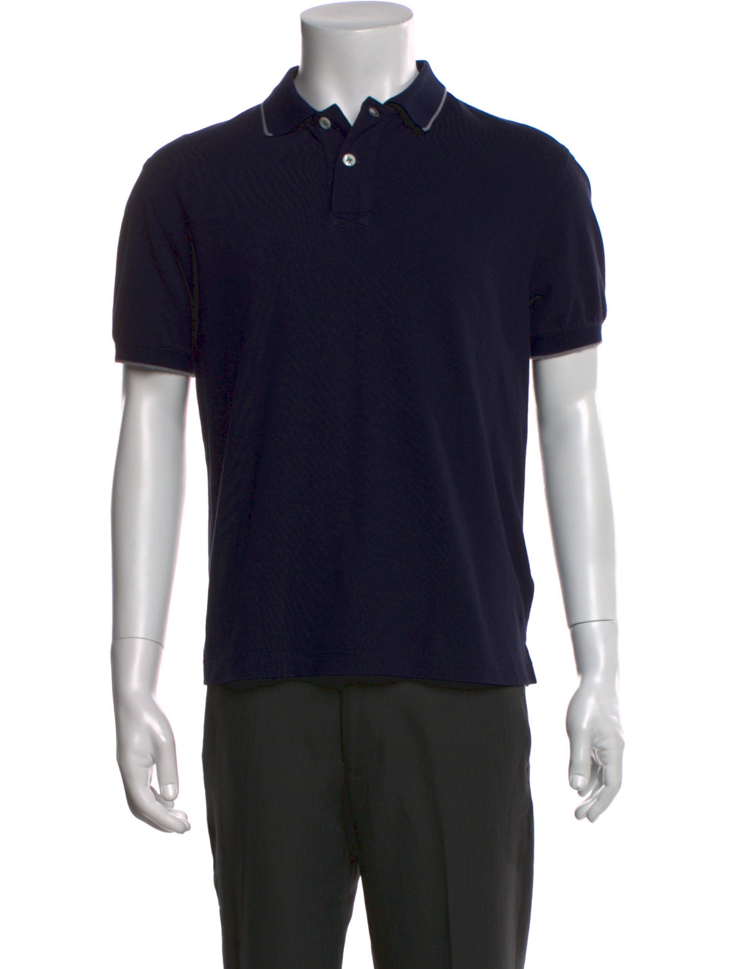 Brunello Cucinelli Crew Neck Short Sleeve Polo Shirt