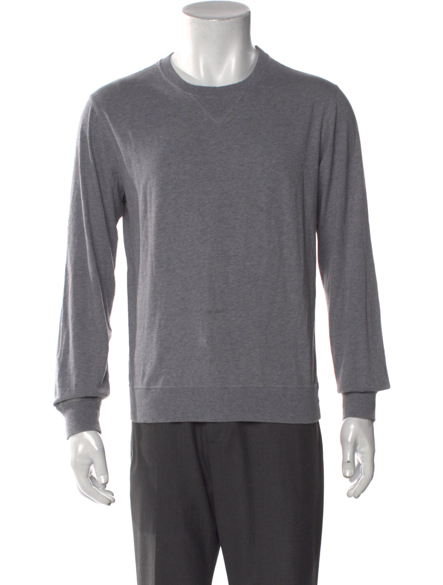 Brunello Cucinelli Crew Neck Long Sleeve Sweatshirt