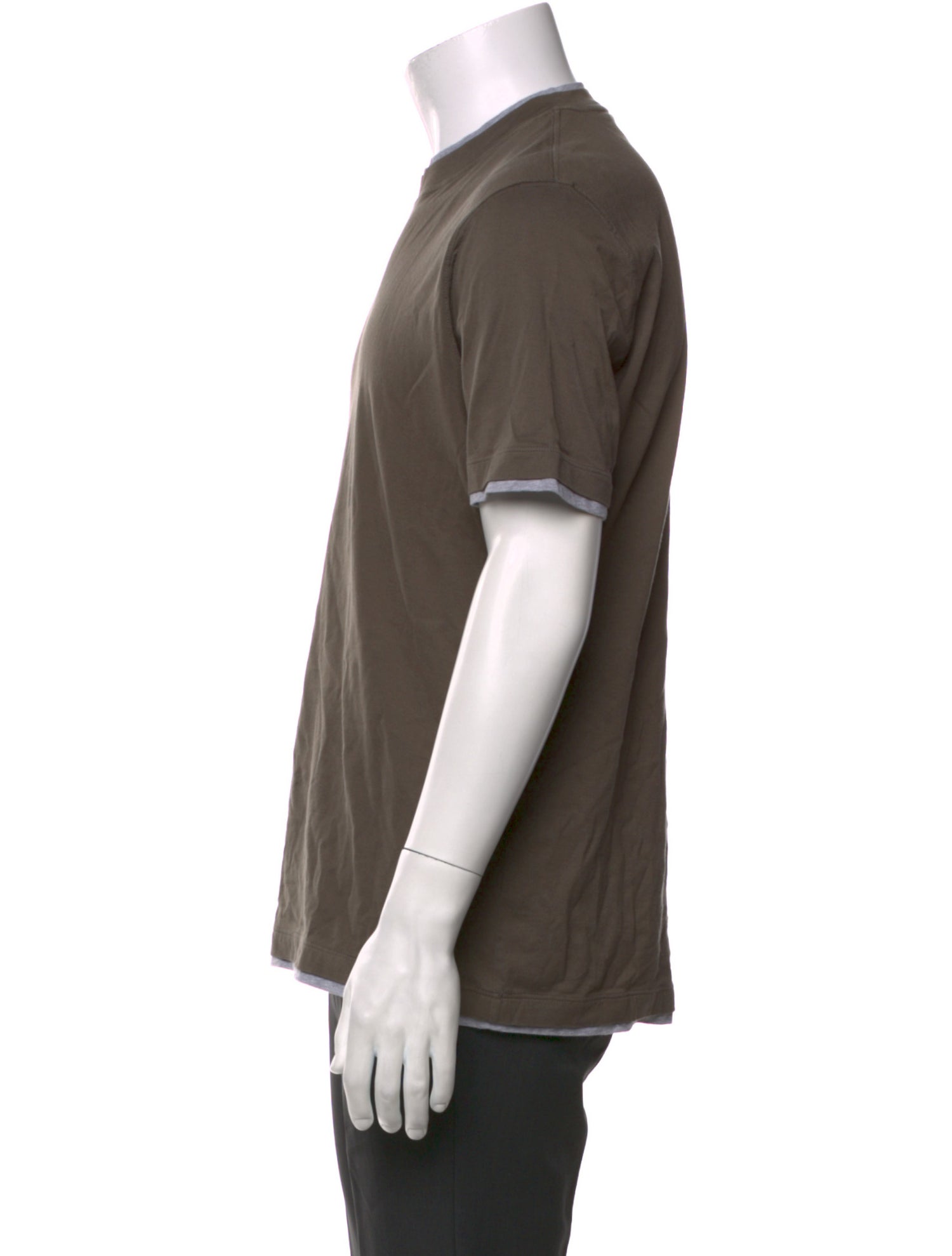 Brunello Cucinelli Crew Neck Short Sleeve T-Shirt