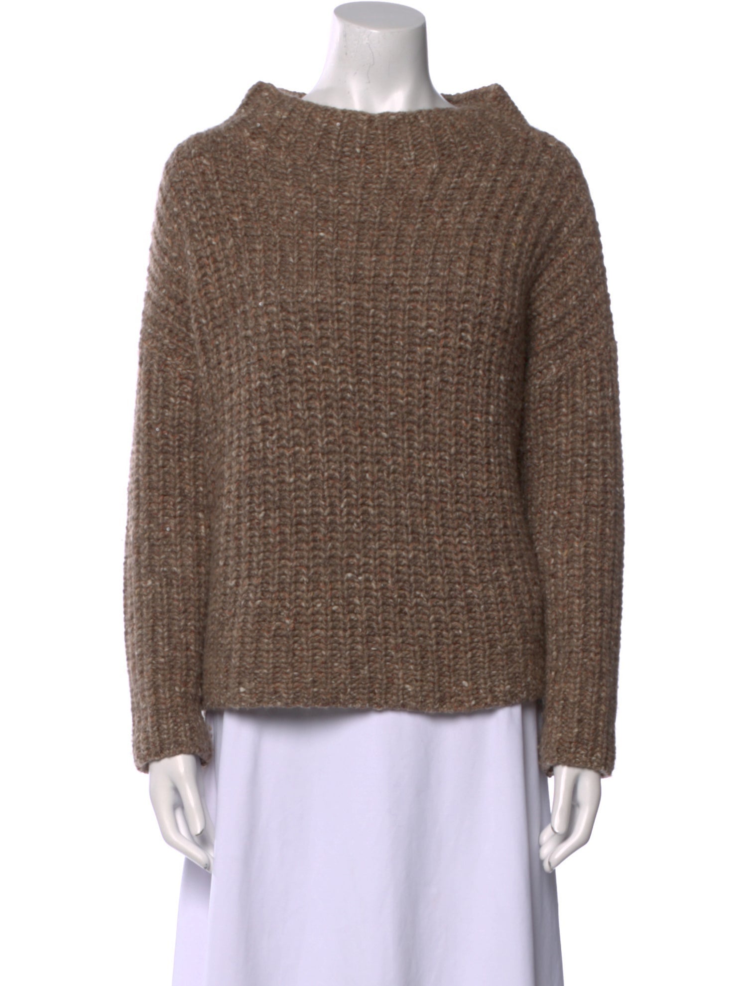Brunello Cucinelli Cashmere Mock Neck Sweater