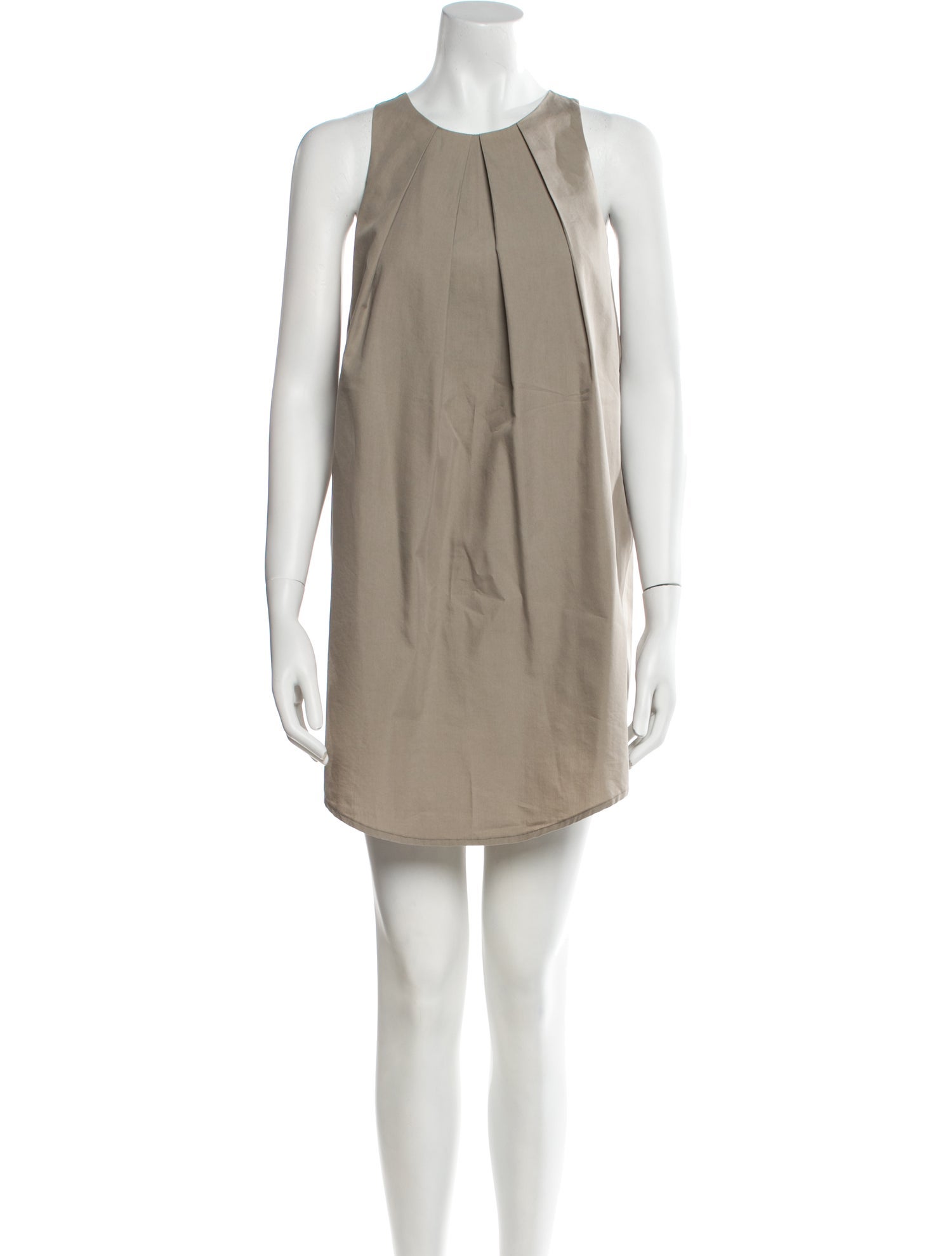 Brunello Cucinelli Crew Neck Long Dress
