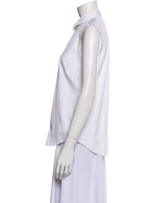 Brunello Cucinelli Sleeveless Button-Up Top