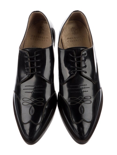 Brunello Cucinelli Leather Oxfords