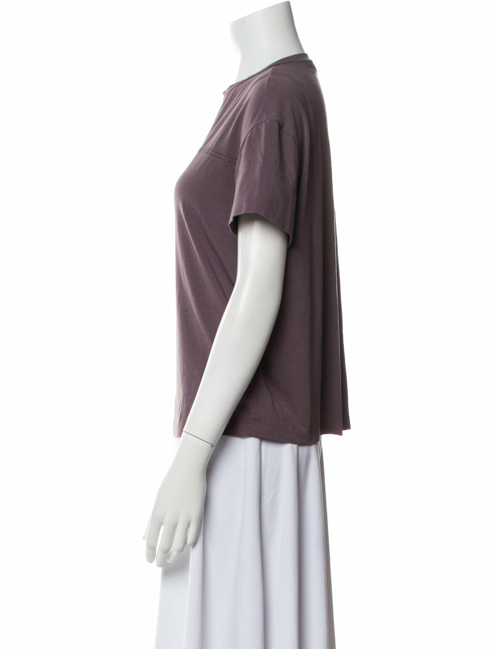 Brunello Cucinelli Crew Neck Short Sleeve T-Shirt