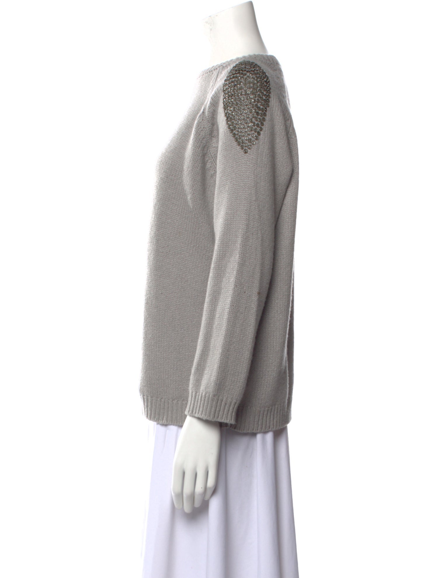 Brunello Cucinelli Cashmere Bateau Neckline Sweater