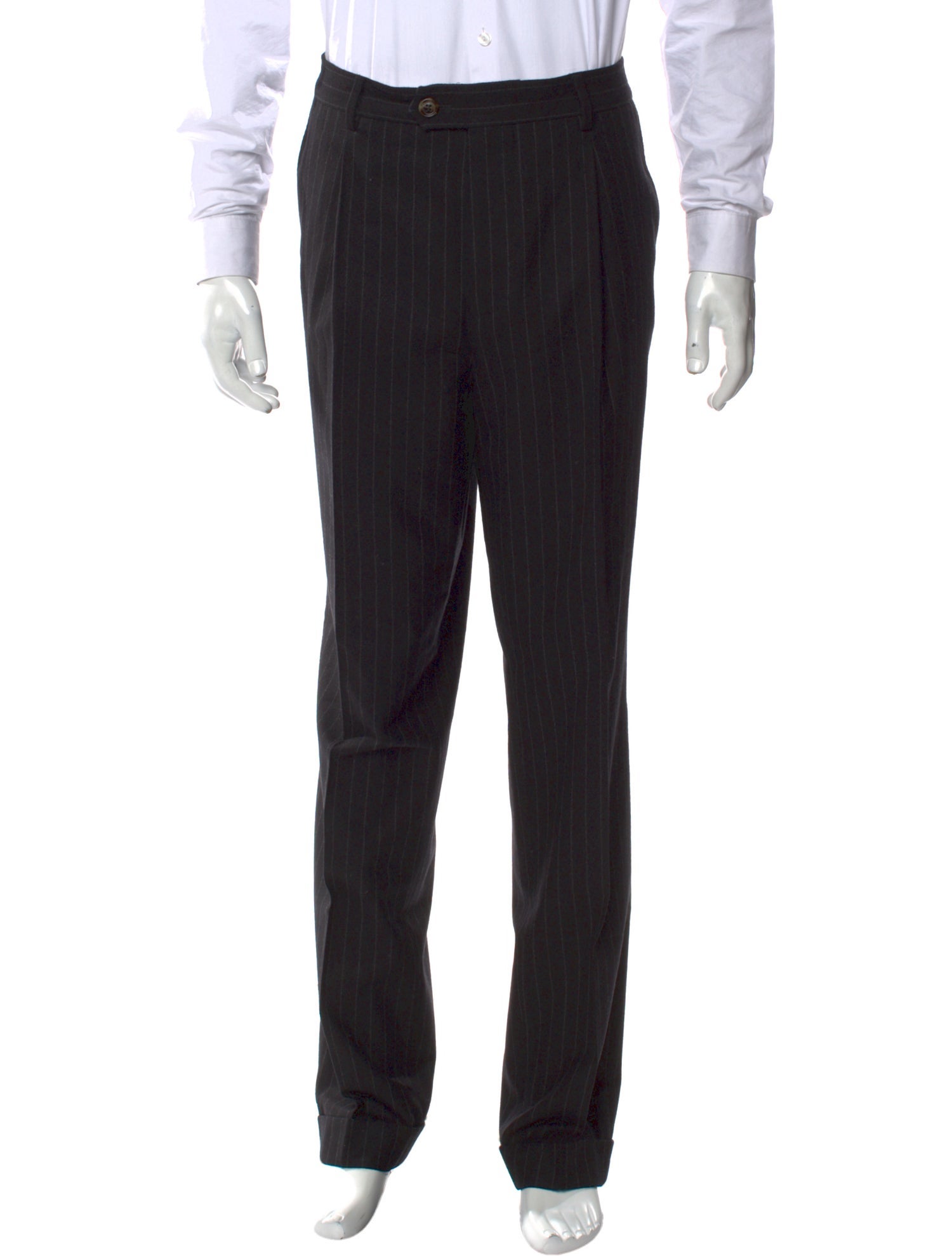Brunello Cucinelli Virgin Wool Dress Pants