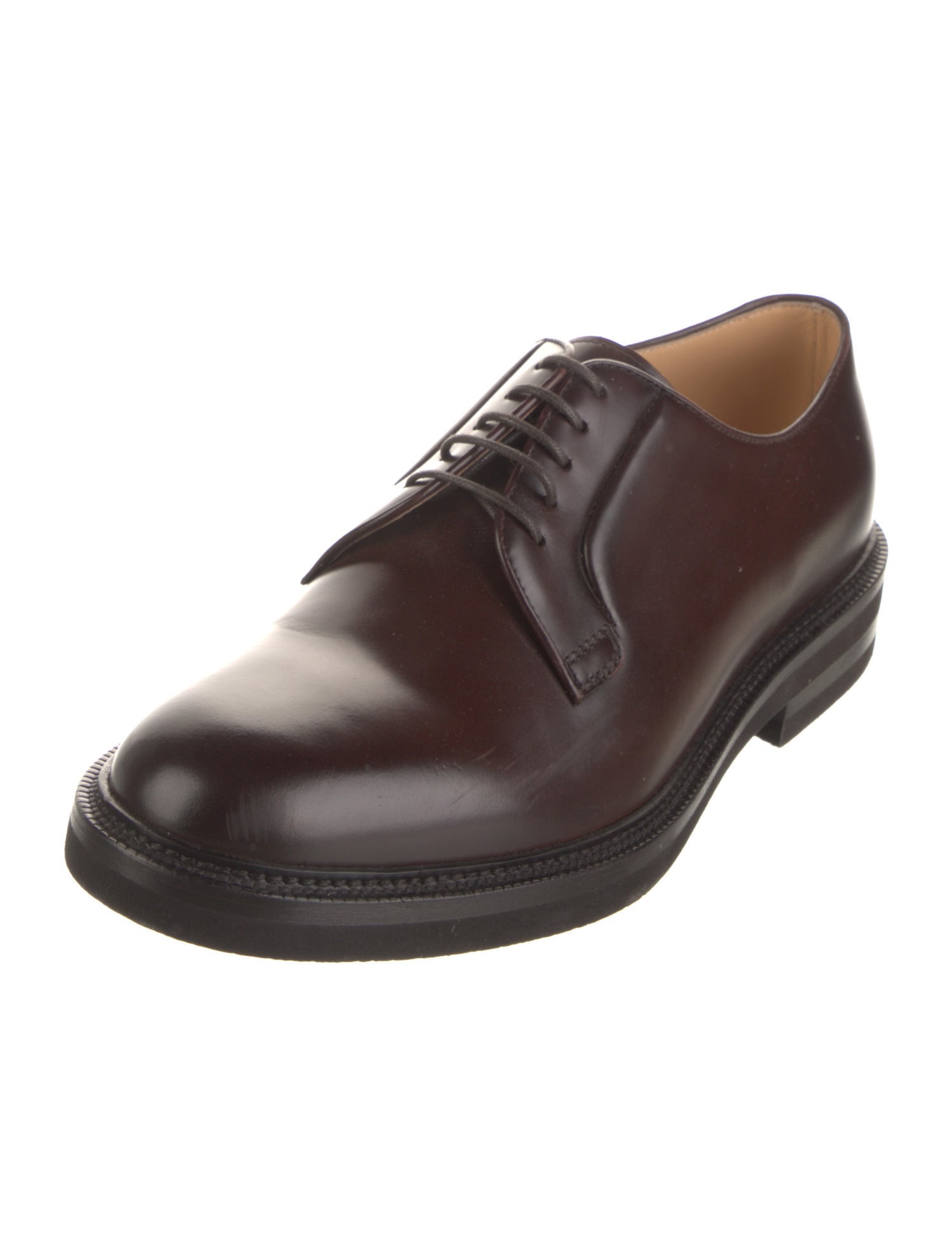 Brunello Cucinelli Leather Derby Shoes