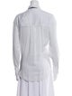 Brunello Cucinelli Striped Long Sleeve Button-Up Top