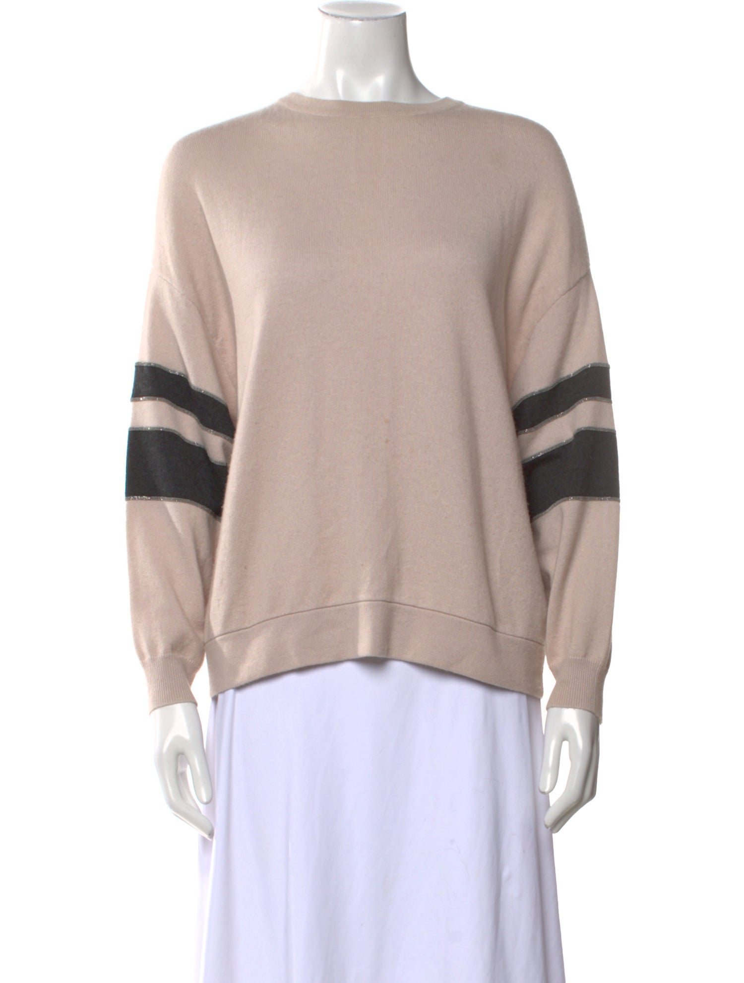 Brunello Cucinelli Cashmere Striped Sweater