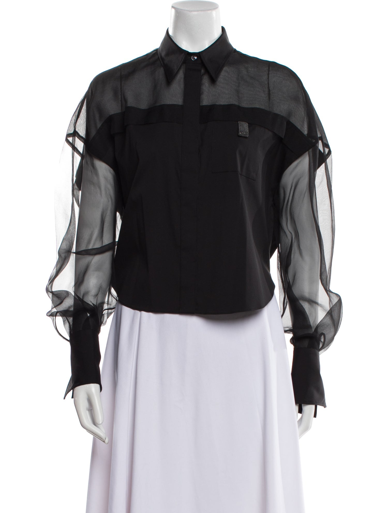 Brunello Cucinelli Long Sleeve Blouse