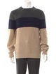 Brunello Cucinelli Cashmere Colorblock Pattern Pullover