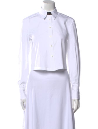 Brunello Cucinelli Long Sleeve Crop Top