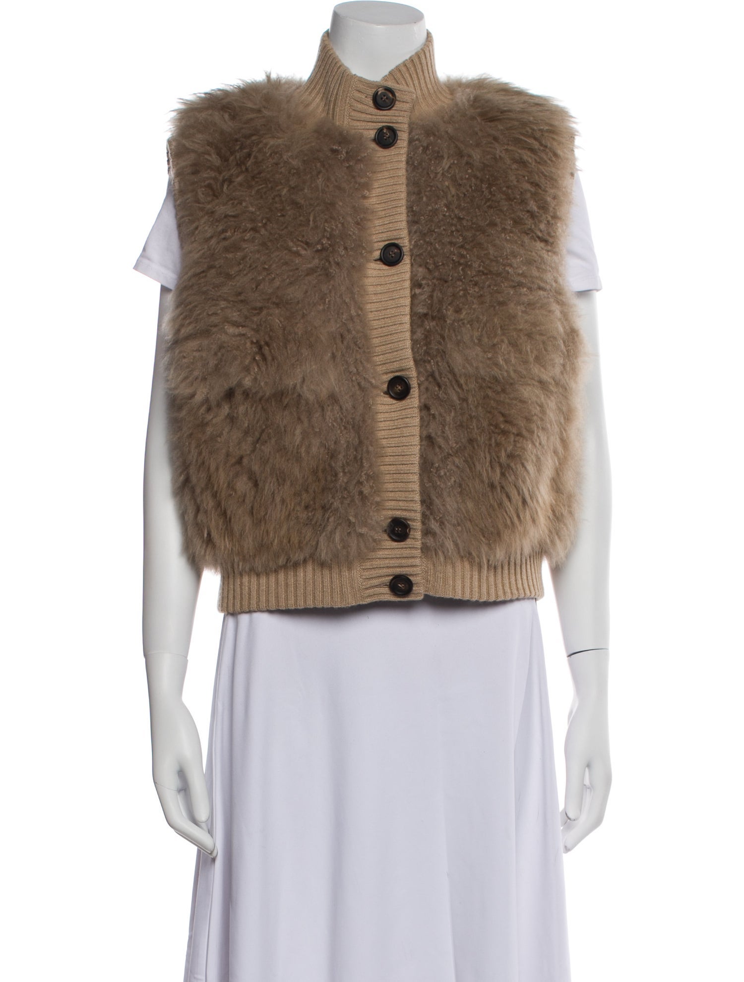 Brunello Cucinelli Fur Vest