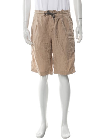 Brunello Cucinelli Linen Jogger Shorts