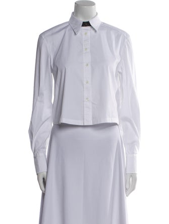 Brunello Cucinelli Long Sleeve Crop Top