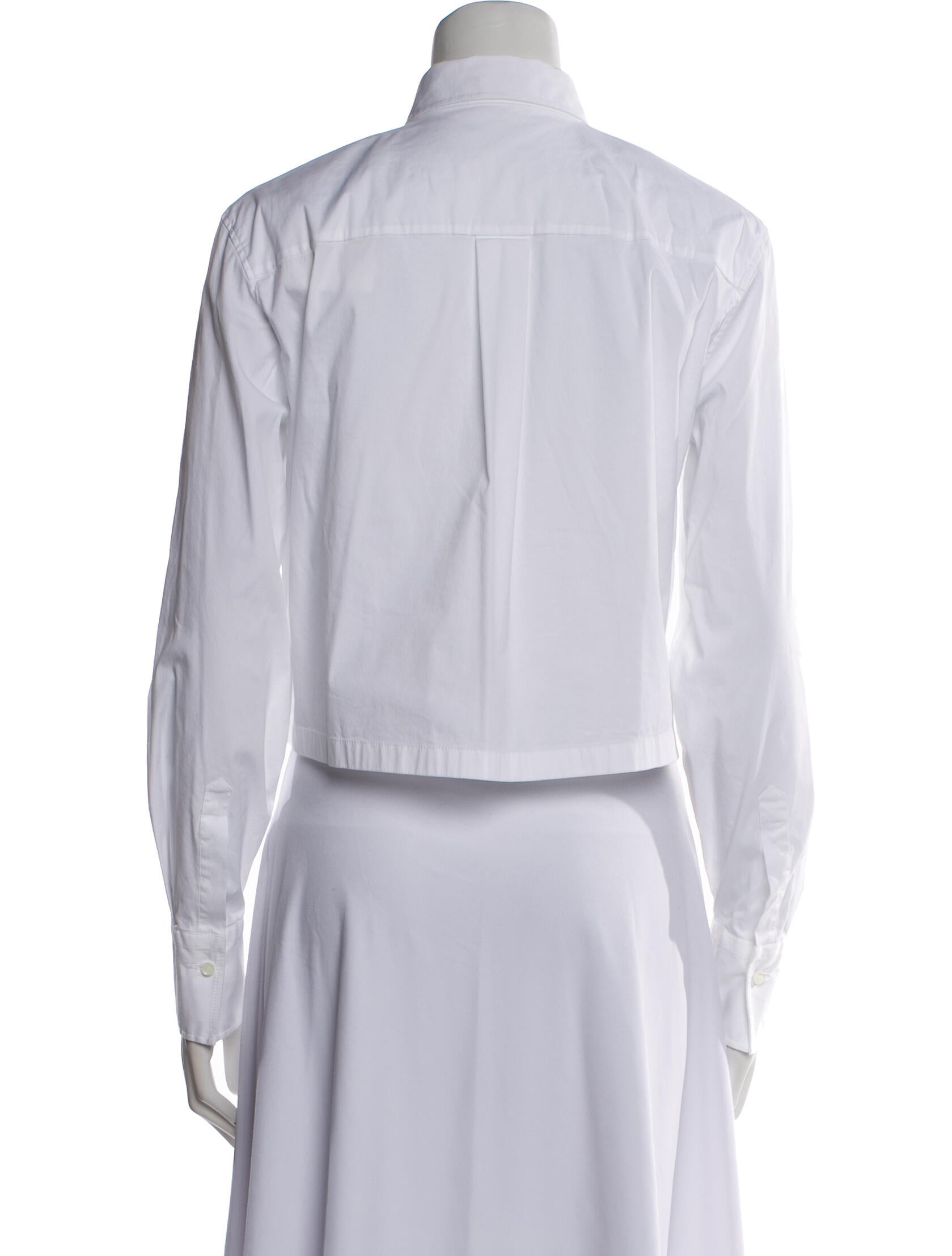 Brunello Cucinelli Long Sleeve Crop Top