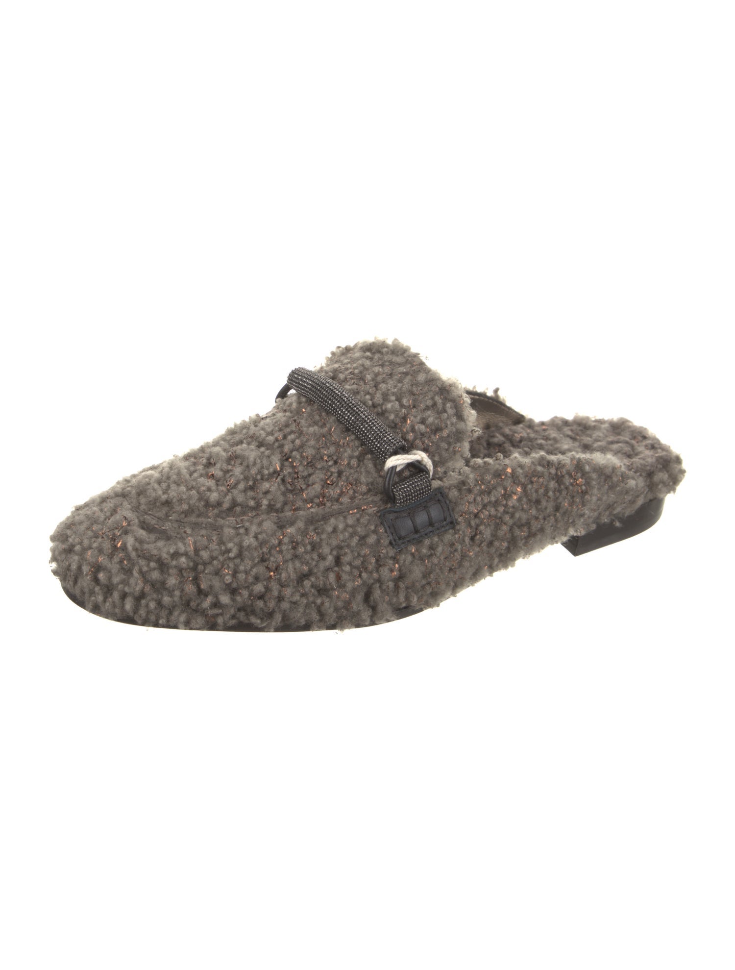 Brunello Cucinelli Shearling Mules