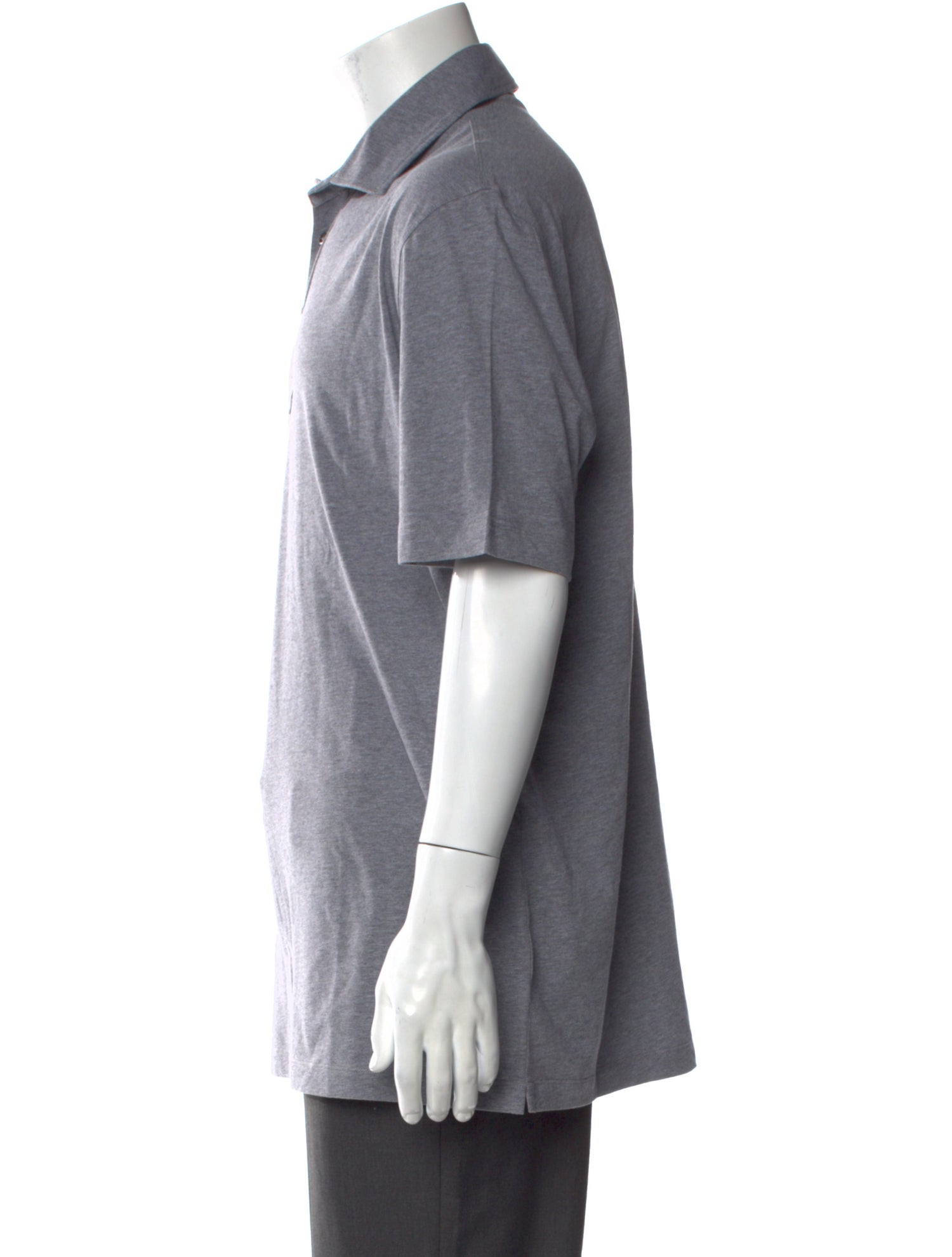 Brunello Cucinelli Collar Short Sleeve Polo Shirt