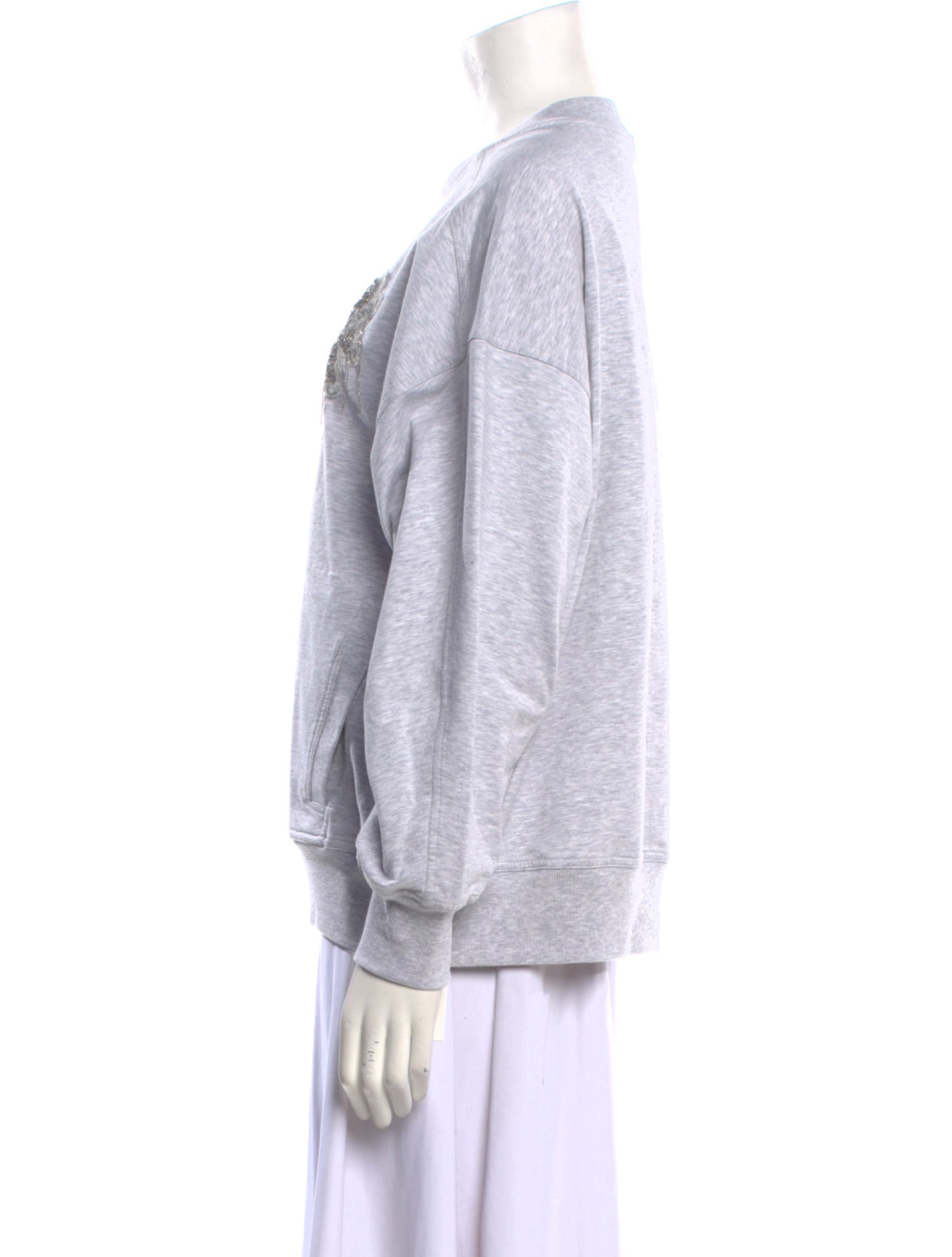 Brunello Cucinelli Graphic Print Crew Neck Sweatshirt