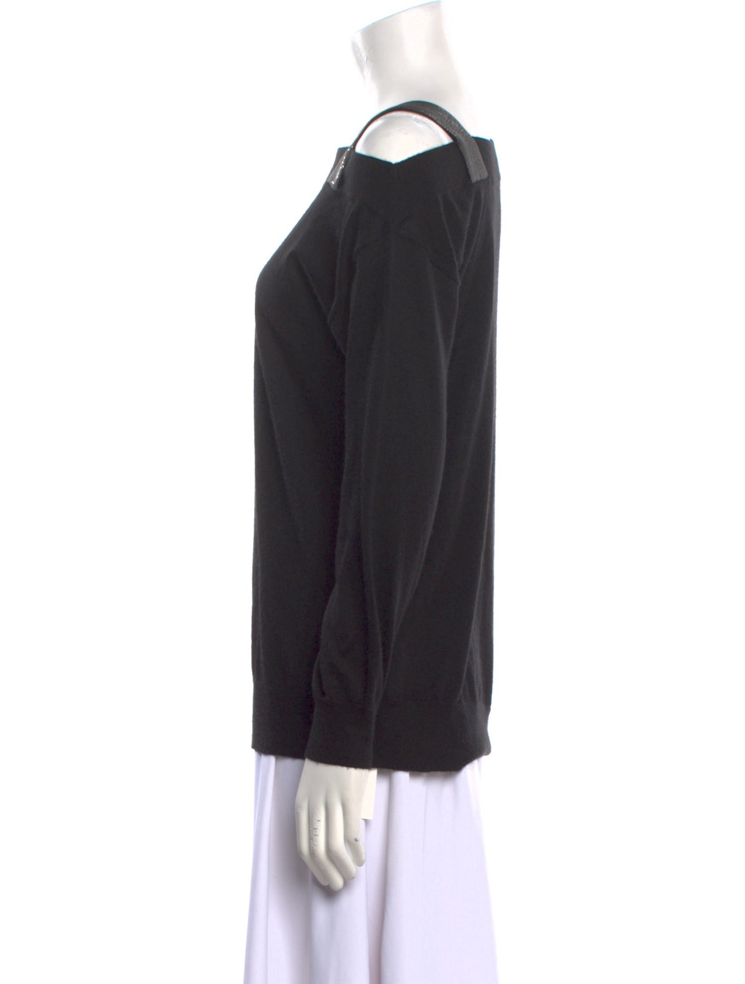 Brunello Cucinelli Cashmere Asymmetrical Sweater