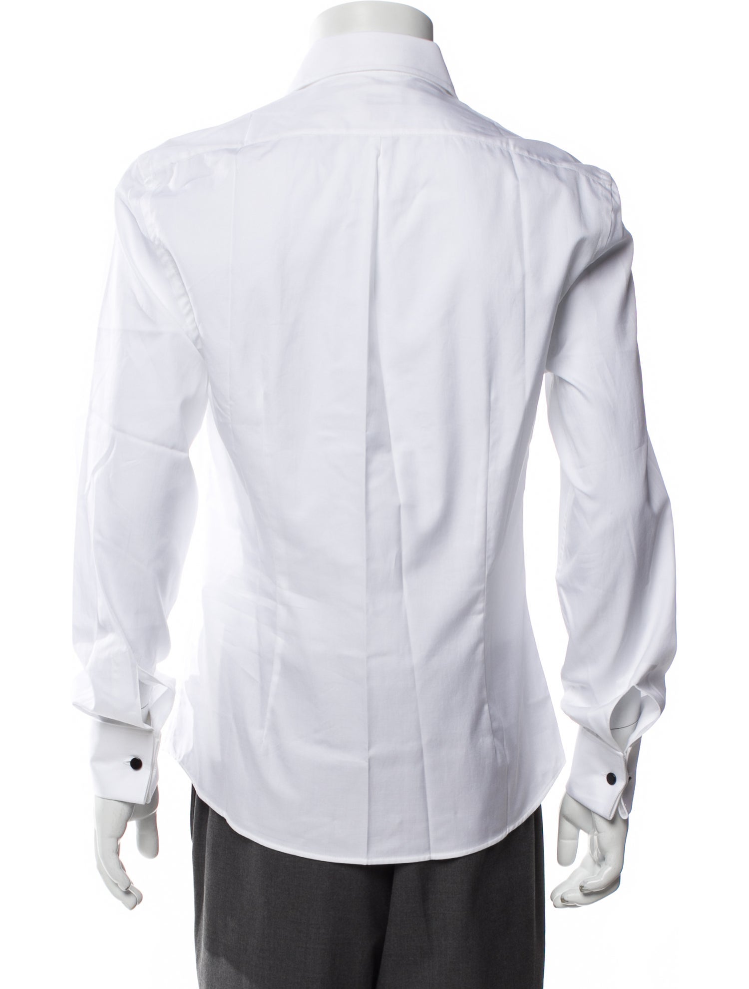 Brunello Cucinelli Long Sleeve Tuxedo Shirt