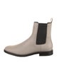 Brunello Cucinelli Leather Colorblock Pattern Chelsea Boots
