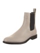 Brunello Cucinelli Leather Colorblock Pattern Chelsea Boots