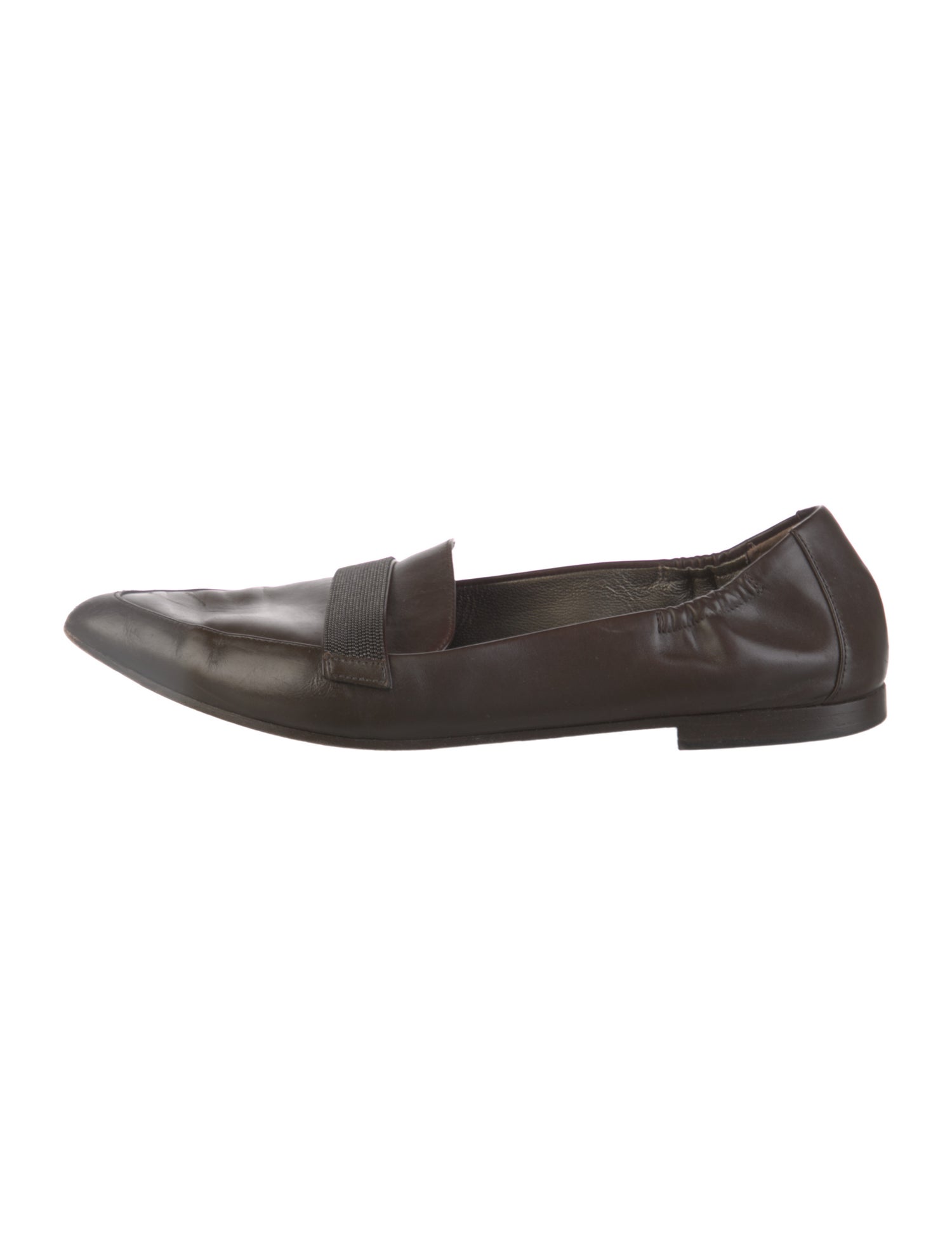 Brunello Cucinelli Leather Loafers