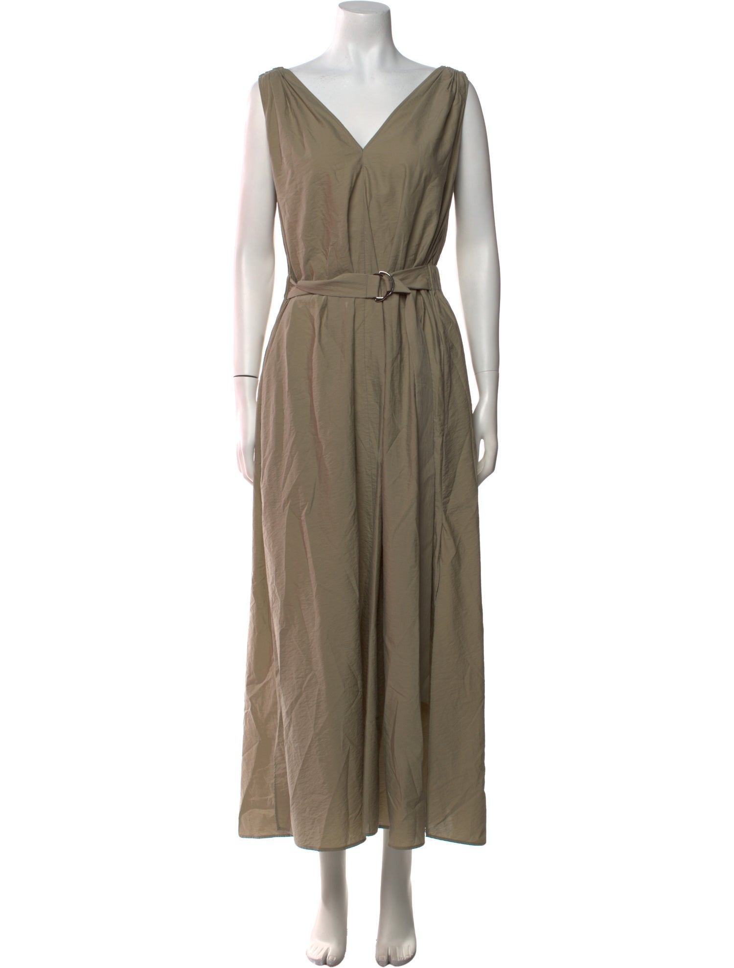 Brunello Cucinelli V-Neck Long Dress