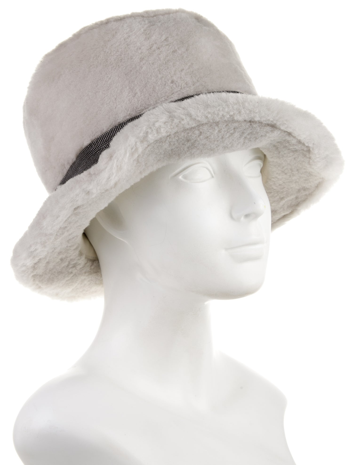 Brunello Cucinelli fur bucket hat