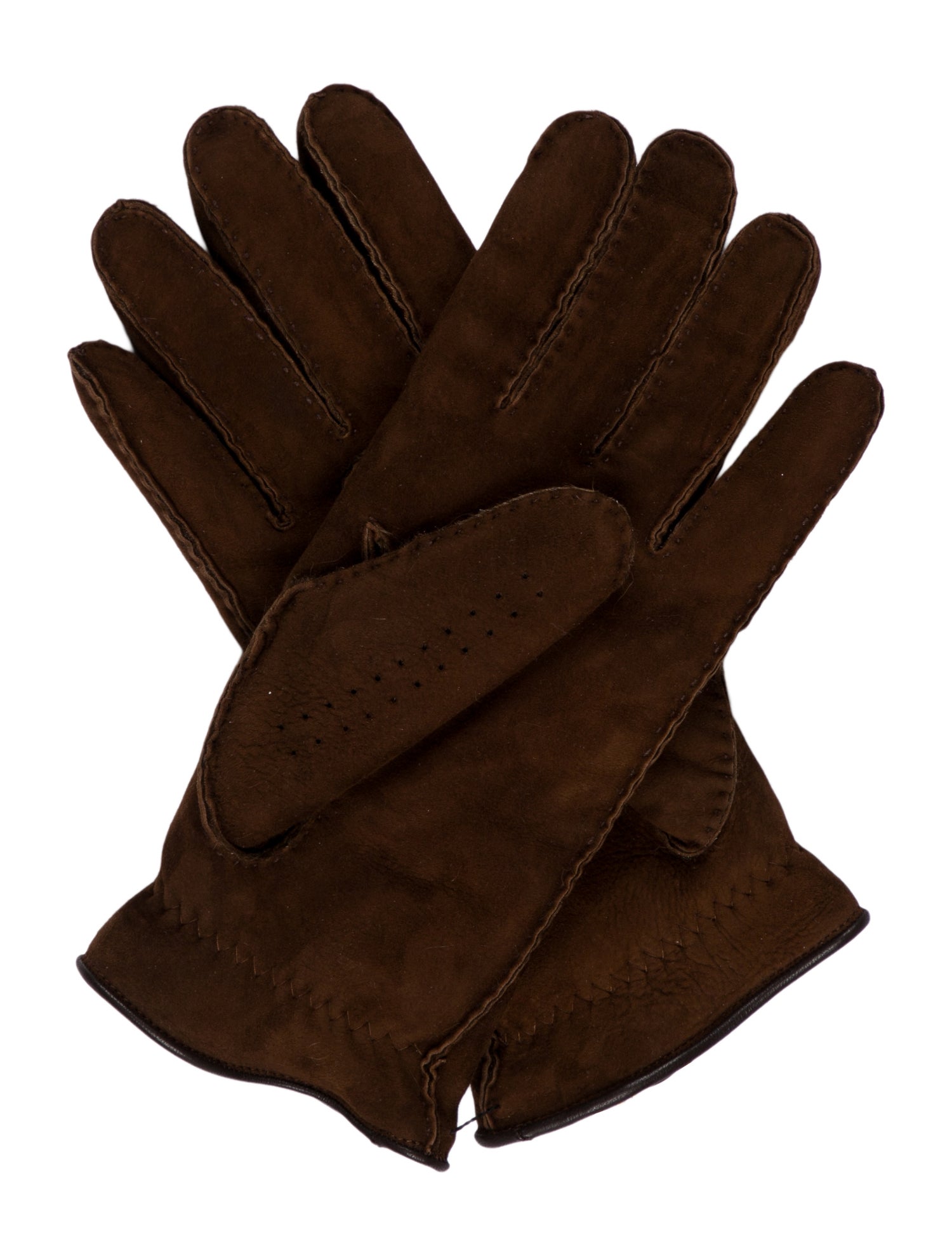 Brunello Cucinelli suede gloves
