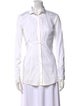 Brunello Cucinelli Long Sleeve Button-Up Top