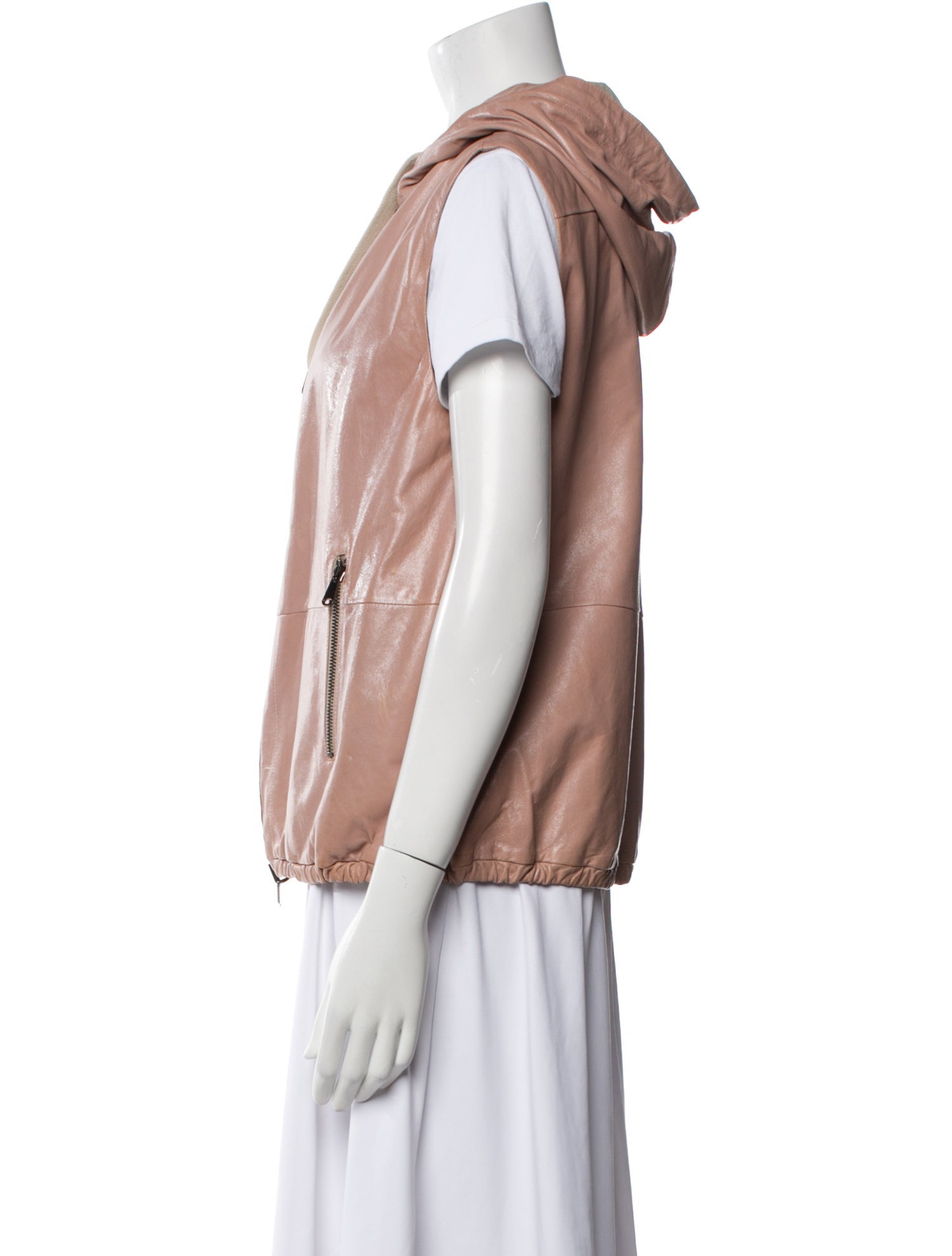 Brunello Cucinelli Leather Vest