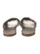 Brunello Cucinelli Leather Slides