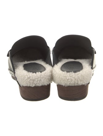 Brunello Cucinelli Leather Beaded Accents Mules