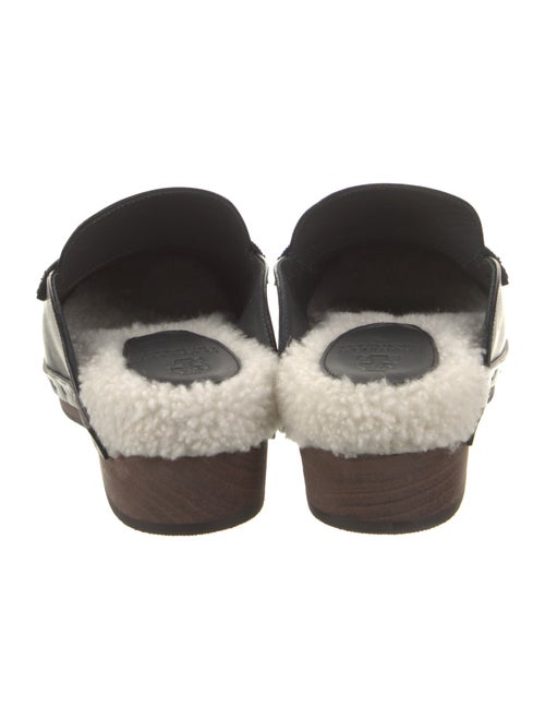 Brunello Cucinelli Leather Beaded Accents Mules