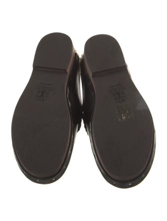 Brunello Cucinelli Leather Beaded Accents Mules