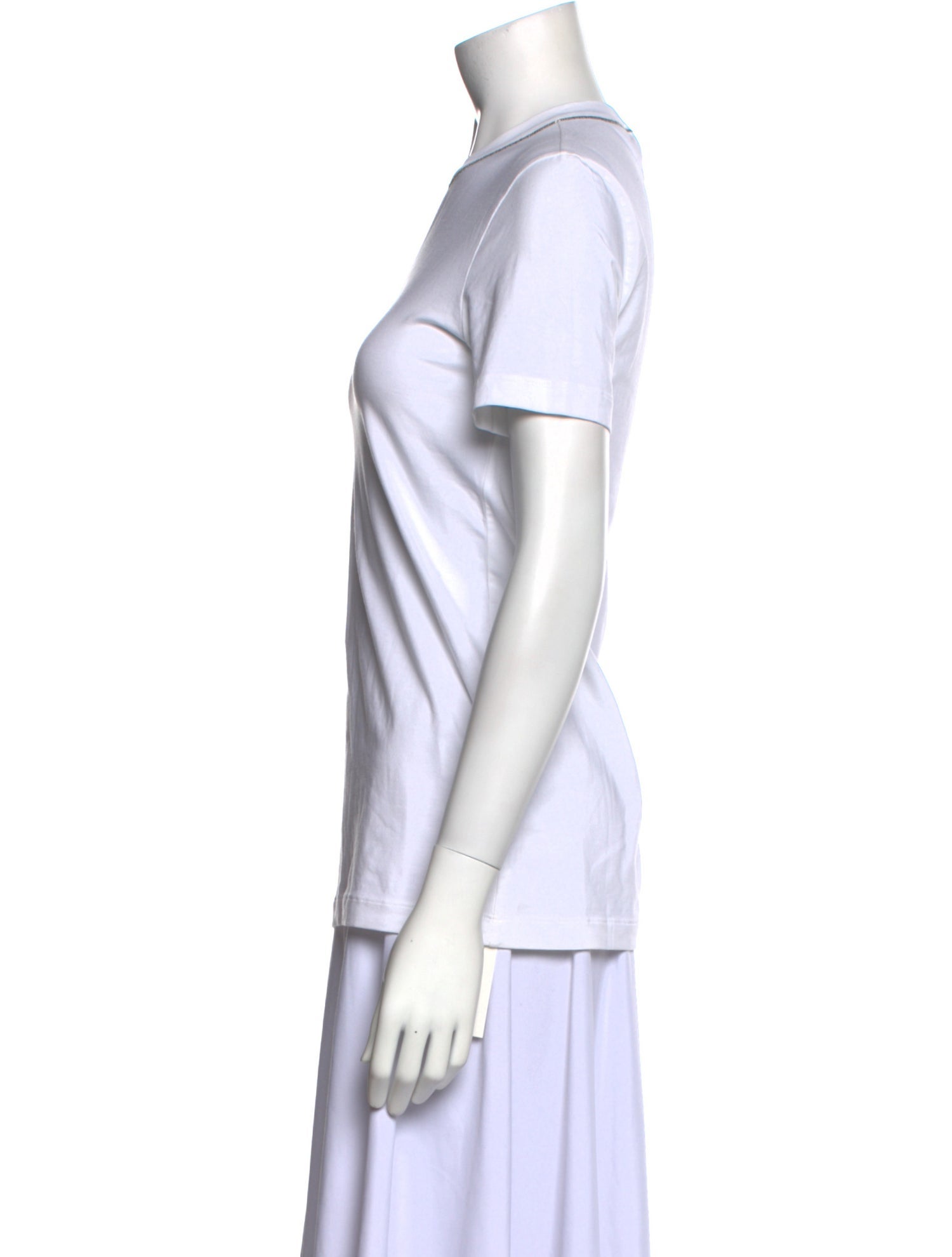 Brunello Cucinelli Crew Neck Short Sleeve T-Shirt