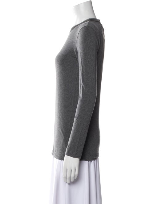 Brunello Cucinelli Crew Neck Long Sleeve Top