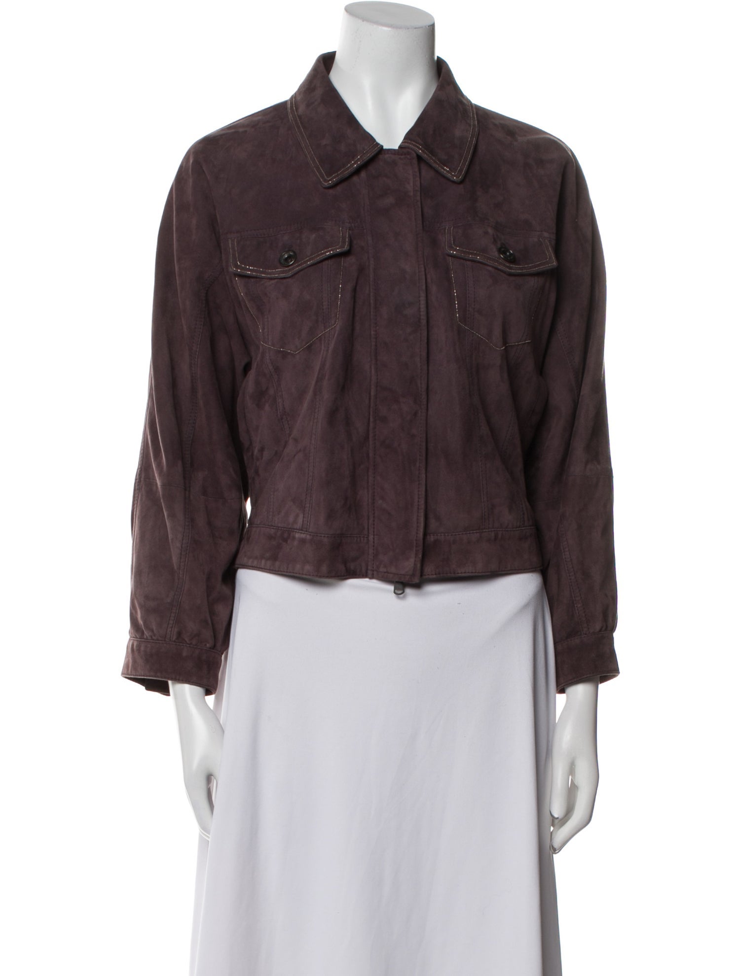 Brunello Cucinelli Suede Jacket