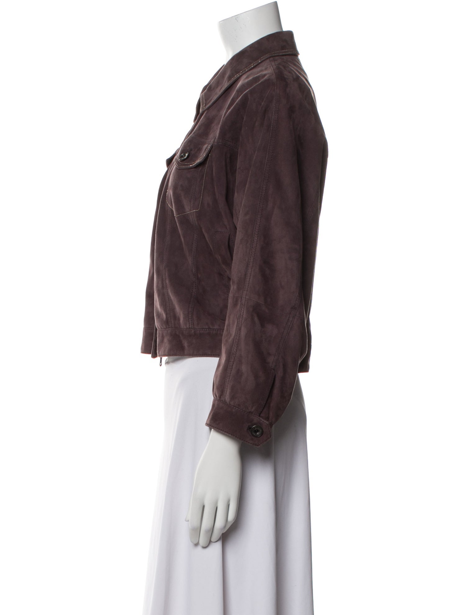 Brunello Cucinelli Suede Jacket