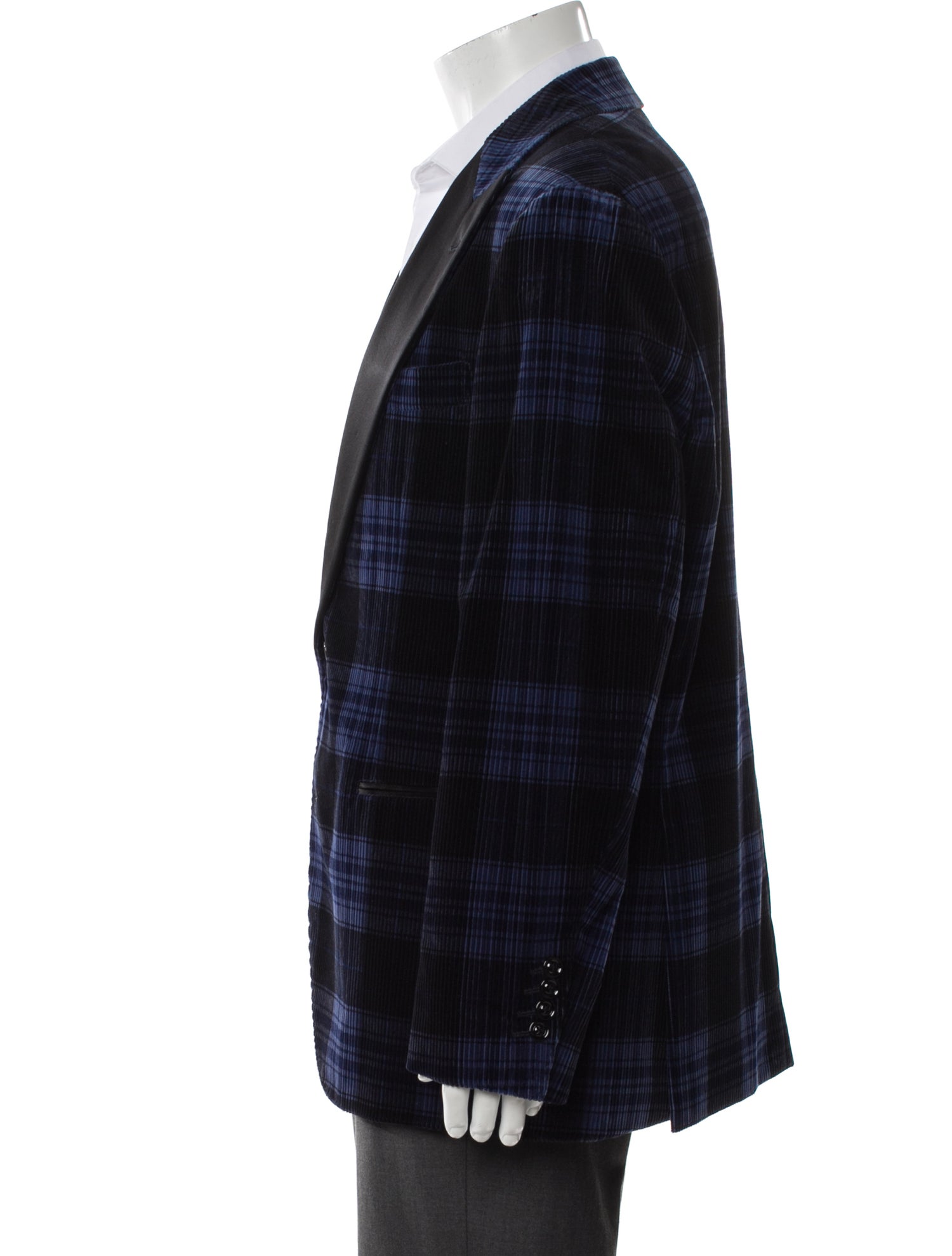 Brunello Cucinelli Plaid Print Blazer