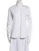 Brunello Cucinelli Long Sleeve Button-Up Top