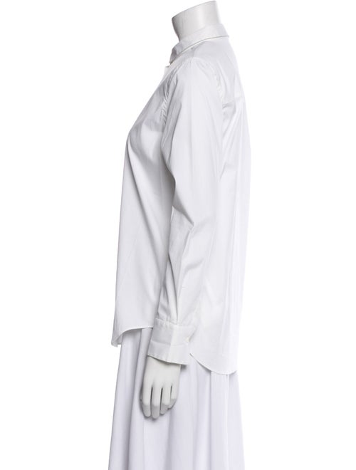 Brunello Cucinelli Long Sleeve Button-Up Top